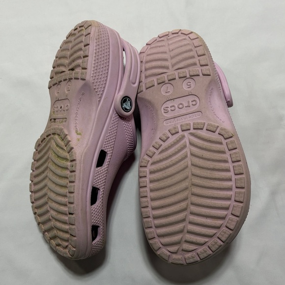 Crocs, pink women women’s size 5 men men’s size 7 - Picture 2 of 6